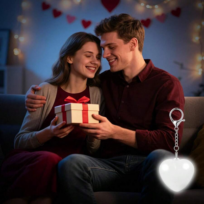 Heart Shape Motion Sensor Bag Light